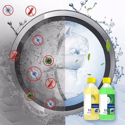 🔥2025 Hot Sale🔥🏠Universal Sterilization and Stain Removal Washing Machine Cleaning Liquid