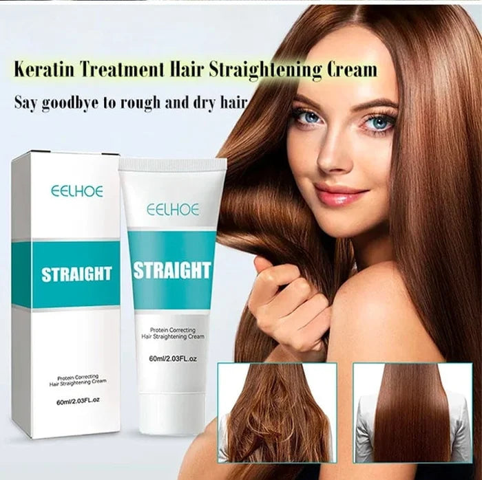 ✨LAST DAY SALE 50% OFF✨ Silk & Keratin Hair Straightening Cream
