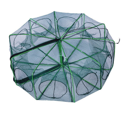 🚨 50% OFF! 🚨 Automatic folding net for anglers – reinforced nylon fishing net, landing net with telescopic handle 🎣✨