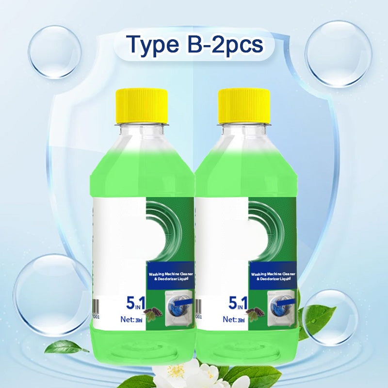 🔥2025 Hot Sale🔥🏠Universal Sterilization and Stain Removal Washing Machine Cleaning Liquid
