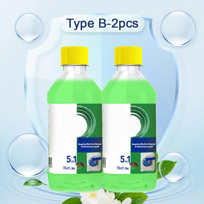 🔥2025 Hot Sale🔥🏠Universal Sterilization and Stain Removal Washing Machine Cleaning Liquid