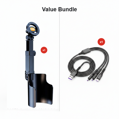 🧲Car Cup Holder Phone Mount – 360° Adjustable, Strong N52 Magnet, One-Hand Operation, Fits All Phones, Stable Magnetic & Clamp Models for Safe Driving