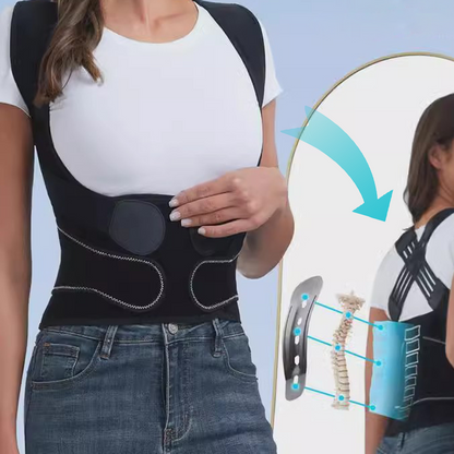 Strong Support Universal Adjustable Back Posture Corrector