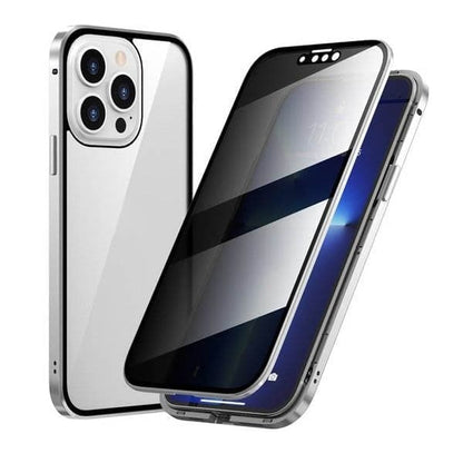 ⏳Time-Limited Special⏰Magnetic iPhone case with privacy glass and metal frame
