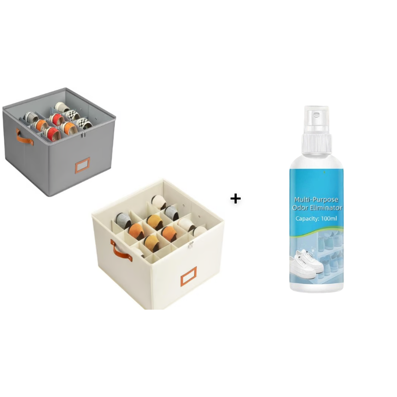 💥Fabric shoe organizer, storage box
