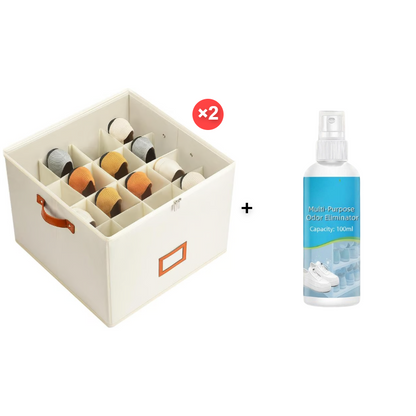💥Fabric shoe organizer, storage box