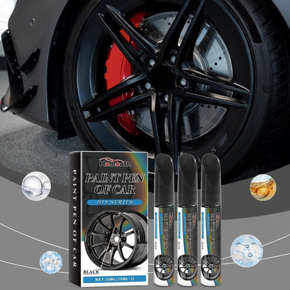 🚗Black Wheel Scratch Repair Pen – Fix Scuffs, Scratches & Paint Chips on Car Rims