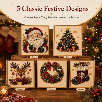 💎DIY Christmas Pearl Diamond Painting Art Kit