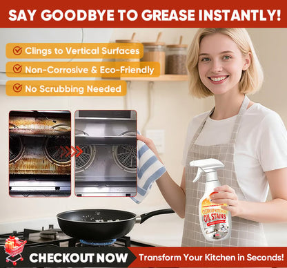 🧼New Multi-purpose Kitchen Degreaser Foam Cleaner