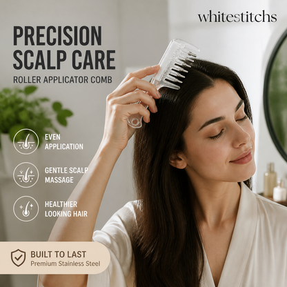 ⏰Transparent Hair Oil Applicator Comb