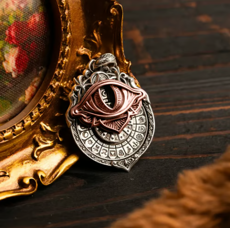 👁️‍🗨️🔥LAST DAY 49% OFF👁️‍🗨️Handmade Tarot Vision Pendant: Connect to Cosmic Wisdom Anytime(✨Comes with instruction manual)