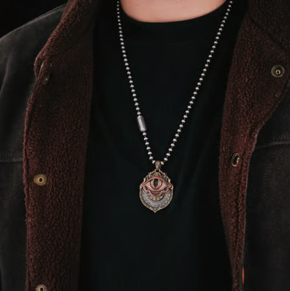 👁️‍🗨️🔥LAST DAY 49% OFF👁️‍🗨️Handmade Tarot Vision Pendant: Connect to Cosmic Wisdom Anytime(✨Comes with instruction manual)