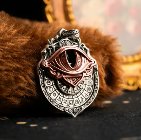 👁️‍🗨️🔥LAST DAY 49% OFF👁️‍🗨️Handmade Tarot Vision Pendant: Connect to Cosmic Wisdom Anytime(✨Comes with instruction manual)