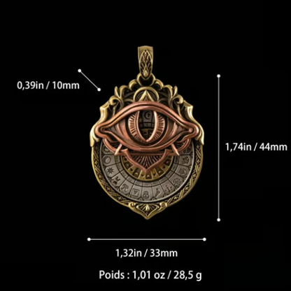 👁️‍🗨️🔥LAST DAY 49% OFF👁️‍🗨️Handmade Tarot Vision Pendant: Connect to Cosmic Wisdom Anytime(✨Comes with instruction manual)