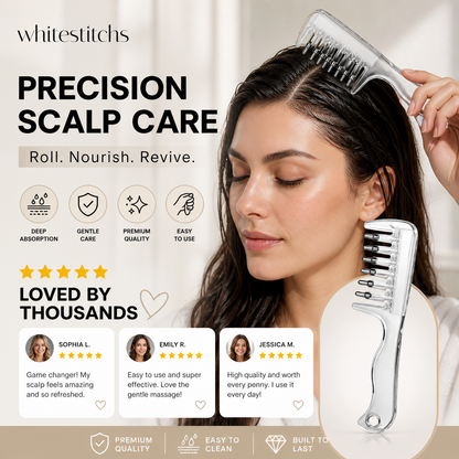 ⏰Transparent Hair Oil Applicator Comb
