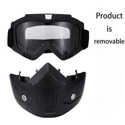 🔥 Special mask for welding and cutting (anti-glare, UV radiation, dust protection)