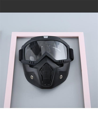 🔥 Special mask for welding and cutting (anti-glare, UV radiation, dust protection)