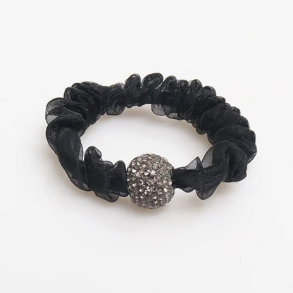 💕Elegant Rhinestone Mesh Hair Ties ✨