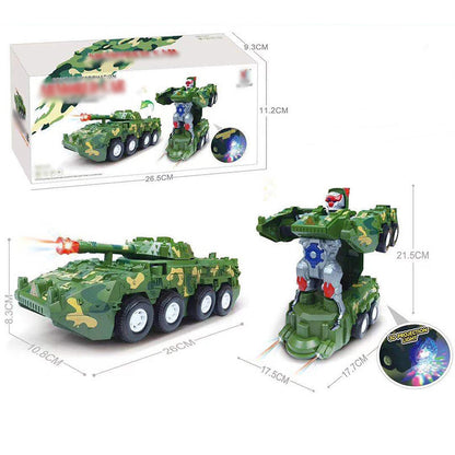 ⏳Limited-time 50% off⏰Electric Universal Deformation Police Toy Car🎁Best Gift For Kid🥳