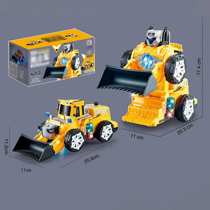 ⏳Limited-time 50% off⏰Electric Universal Deformation Police Toy Car🎁Best Gift For Kid🥳