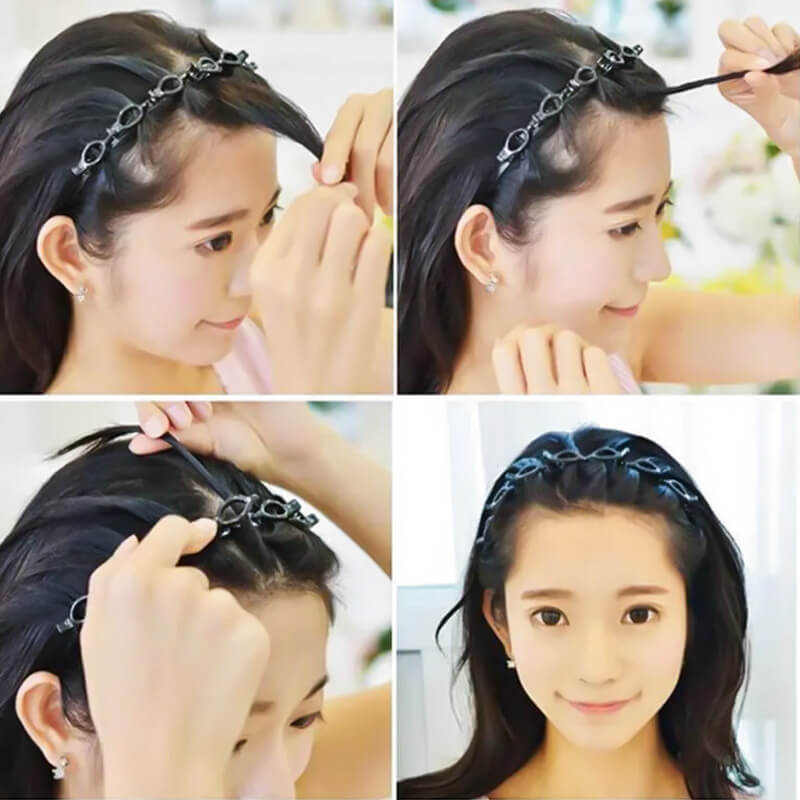 🌸Buy 2 get 3 free🌸Braided Hairband Clip