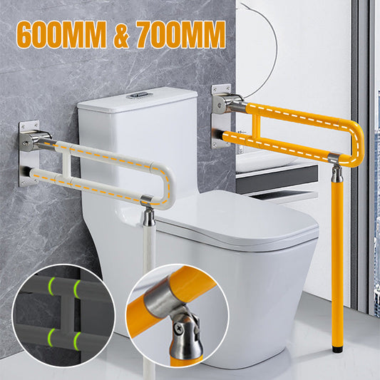 🚽 Safety in Reach: Foldable Toilet Support Bar!(✈️free shipping)