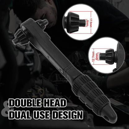 🔥2025 Hot Sale🔥 2 in 1 Drill Chuck Ratchet Spanner