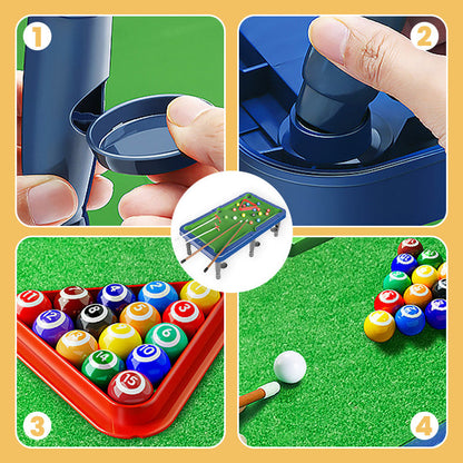 Compact 6-in-1 Portable Game Table Set