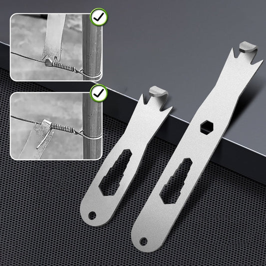 Multifunction Fence Wire Twister for T Post Clip