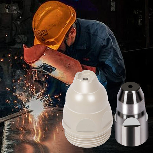 P80 Non-Stick Gourd-shaped Electrode Welding Nozzle 20 PCS Kit