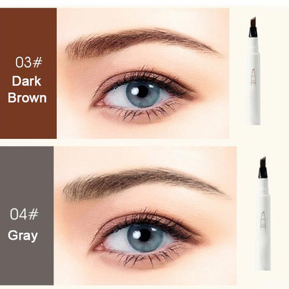 Microblading Four-fork Liquid Eyebrow Pencil