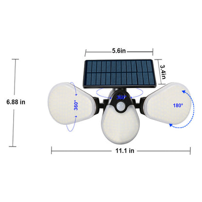 🔥2025 Hot Sale🔥 Tri-Fold Solar Sensor Light