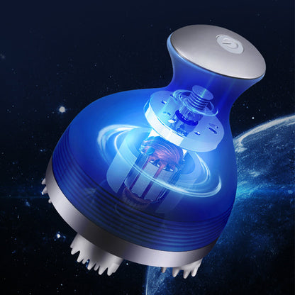 4-Wheel Deep Massage Electric Scalp Massager