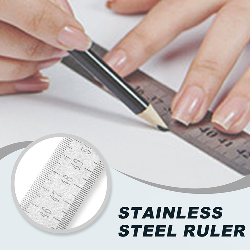 Multifunctional Portable Self-Defense Stainless Steel Ruler – munichsunny