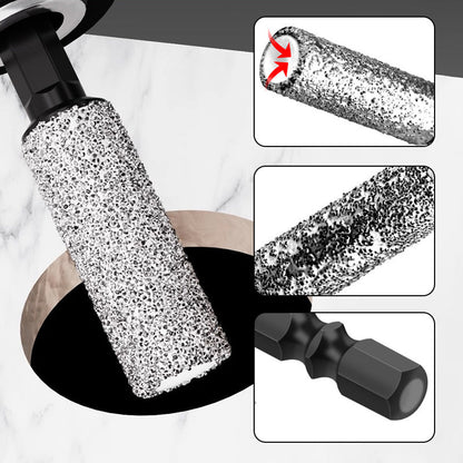 🔥2-in-1 Hexagonal Shank Brazing Dry Drilling Specialized Hole Opener