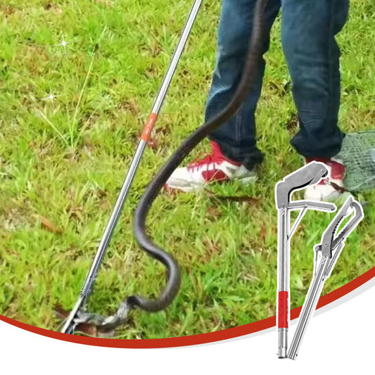 Foldable Snake Catcher with Adjustable Lock