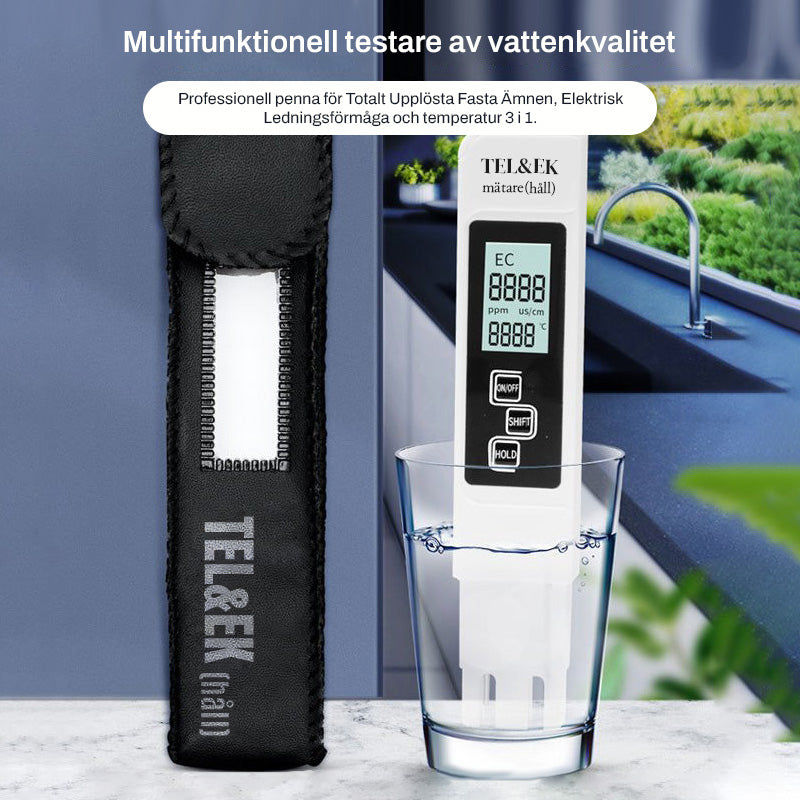 Digital TDS Meter – Large LCD Screen, 3-Second Quick Measurement, Ready to Use Instantly