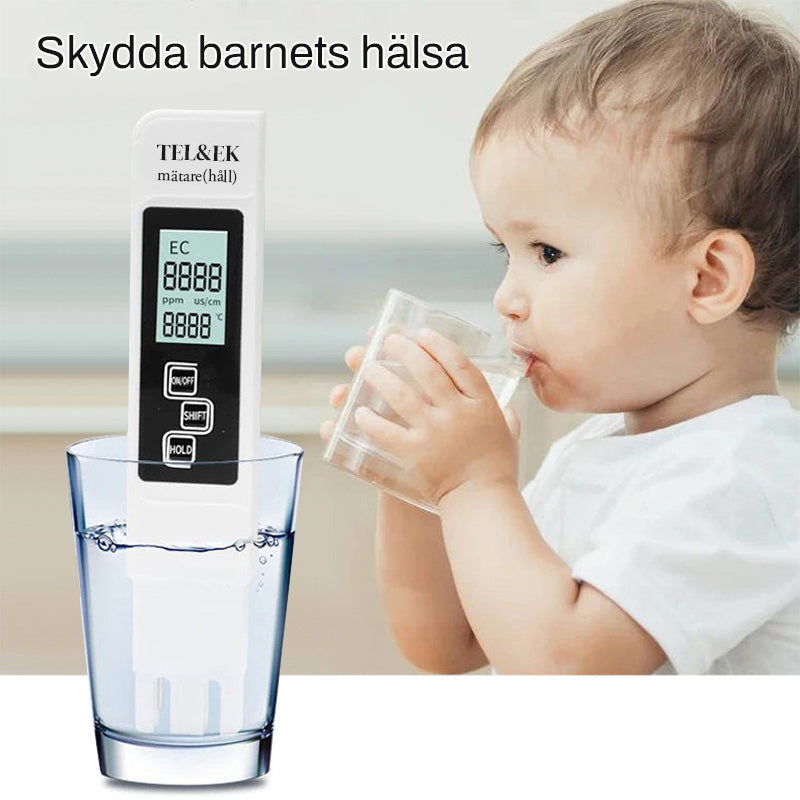 Digital TDS Meter – Large LCD Screen, 3-Second Quick Measurement, Ready to Use Instantly