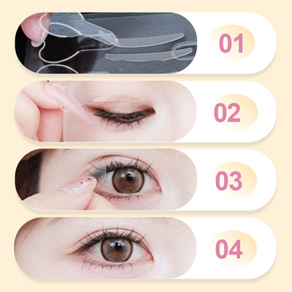 ✨Invisible Strong Support Double Eyelid Tapes for Enlarging Eyes