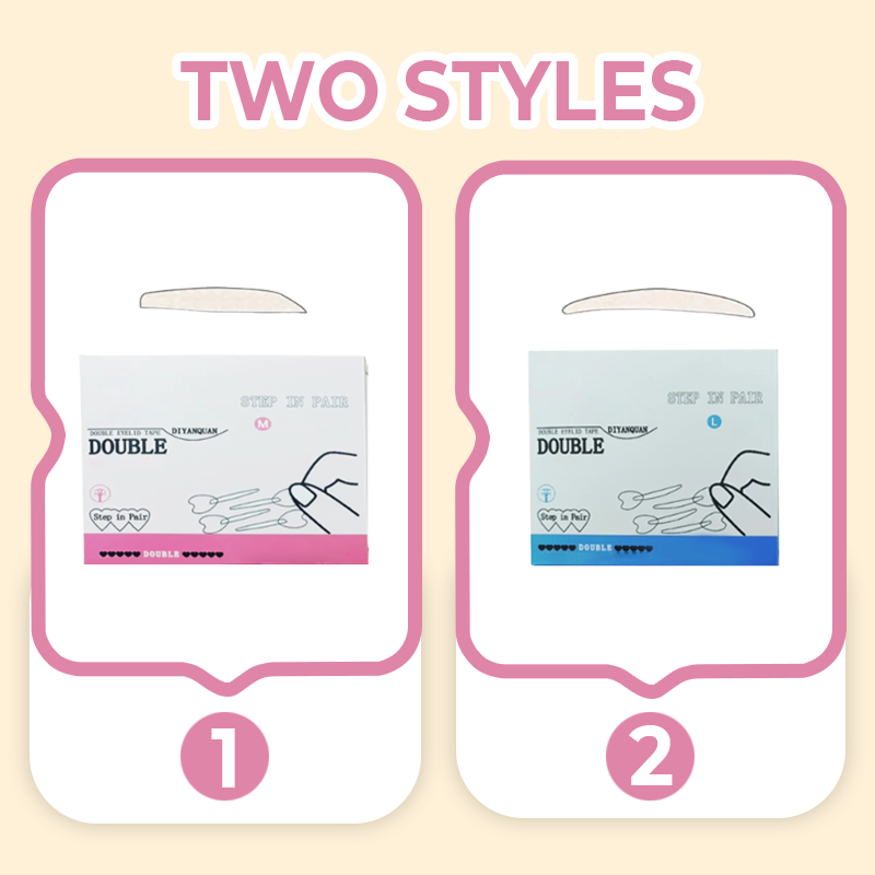 ✨Invisible Strong Support Double Eyelid Tapes for Enlarging Eyes