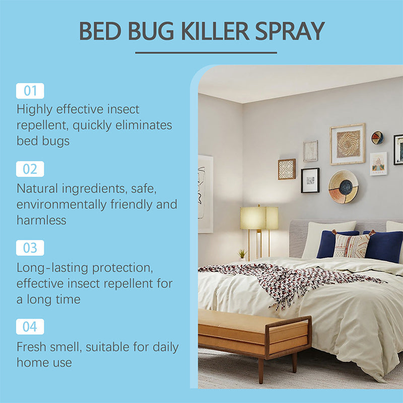 💥Hot Sale in 2025💥 Powerful Bed Bug Spray