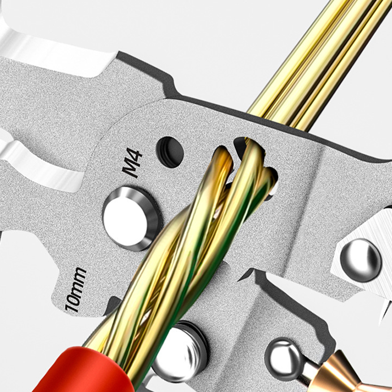 👷‍♂️Multifunctional Foldable Wire Stripping Scissors with Electrical Test👷‍♂️