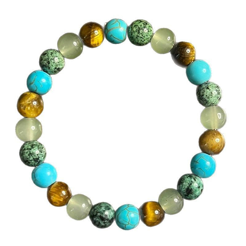 📿Natural Stone Bead Bracelet – Elegant