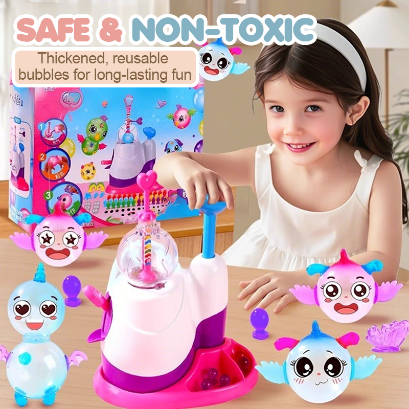 🎅Christmas gifts🎁DIY Bubble Kit with Pump for Kids