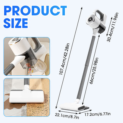 🔥Hot Sale 60% OFF🍃2-in-1 High Power Cordless Vacuum Cleaner