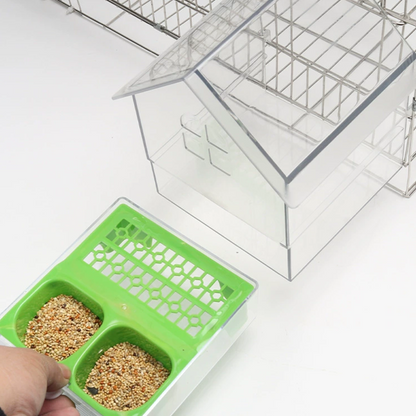 🔥HOT SALE (36% OFF)🔥Pull-Out External Parrot Feeder