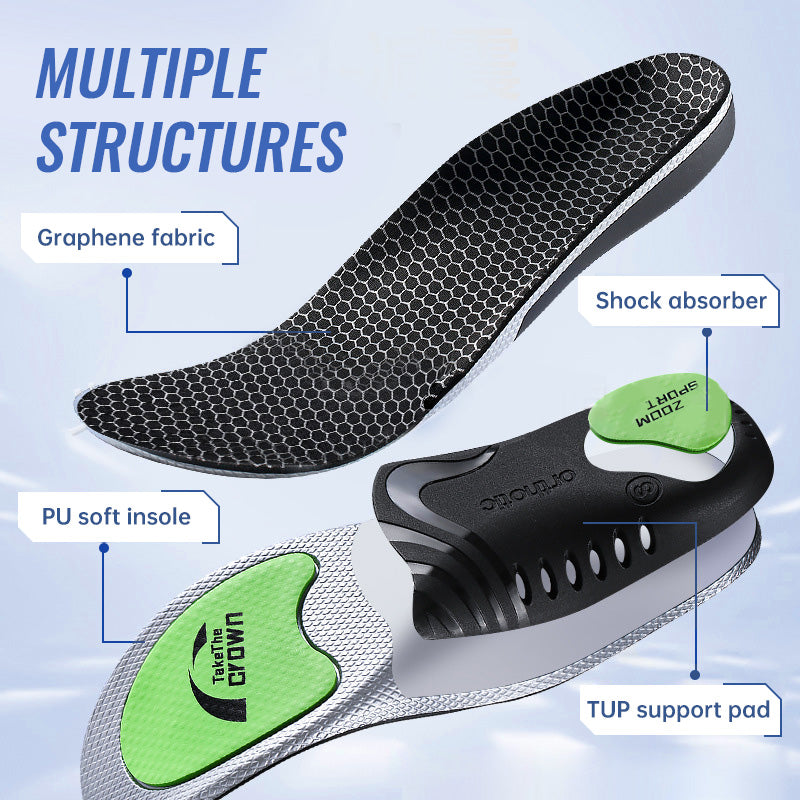 🔥Shock Absorbing Insoles for Men & Women👟 Walk in comfort all day!