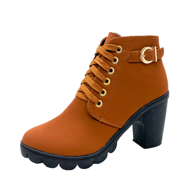 Women's Sole Chunky Heel Boots🍂Fall New Arrivals-49% OFF