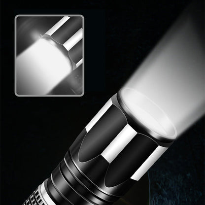 Rechargeable mini LED flashlight with high brightness