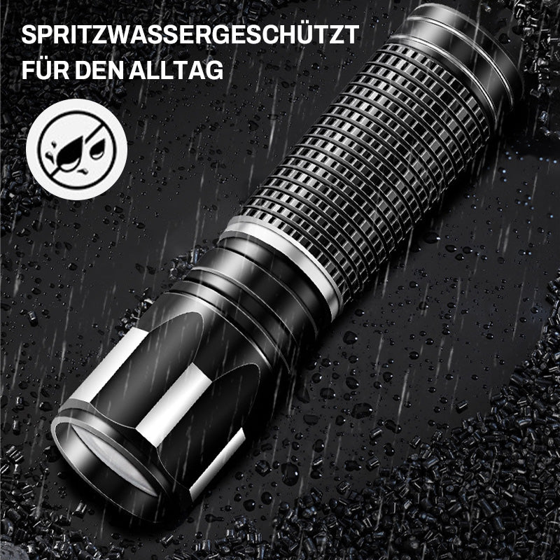 Rechargeable mini LED flashlight with high brightness